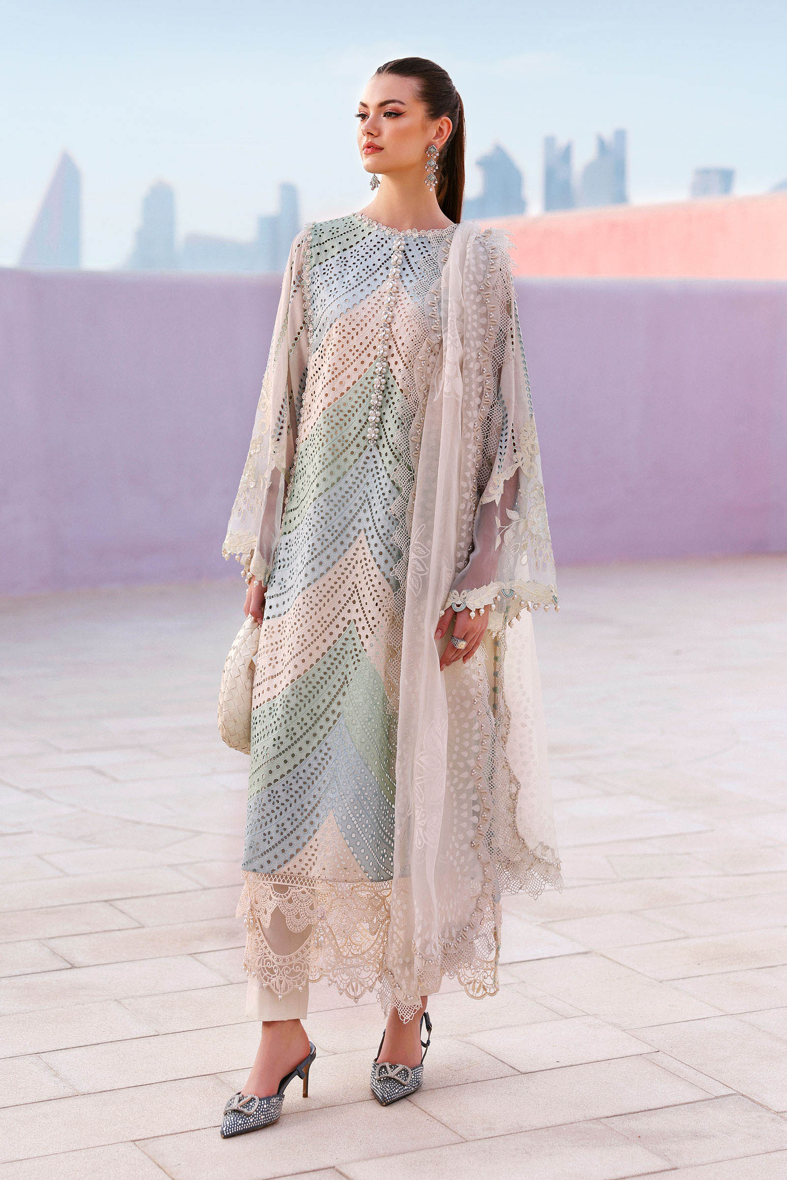 LUXURY PREMIUM EMB CHICKEN BOARING LAWN COLLECTION