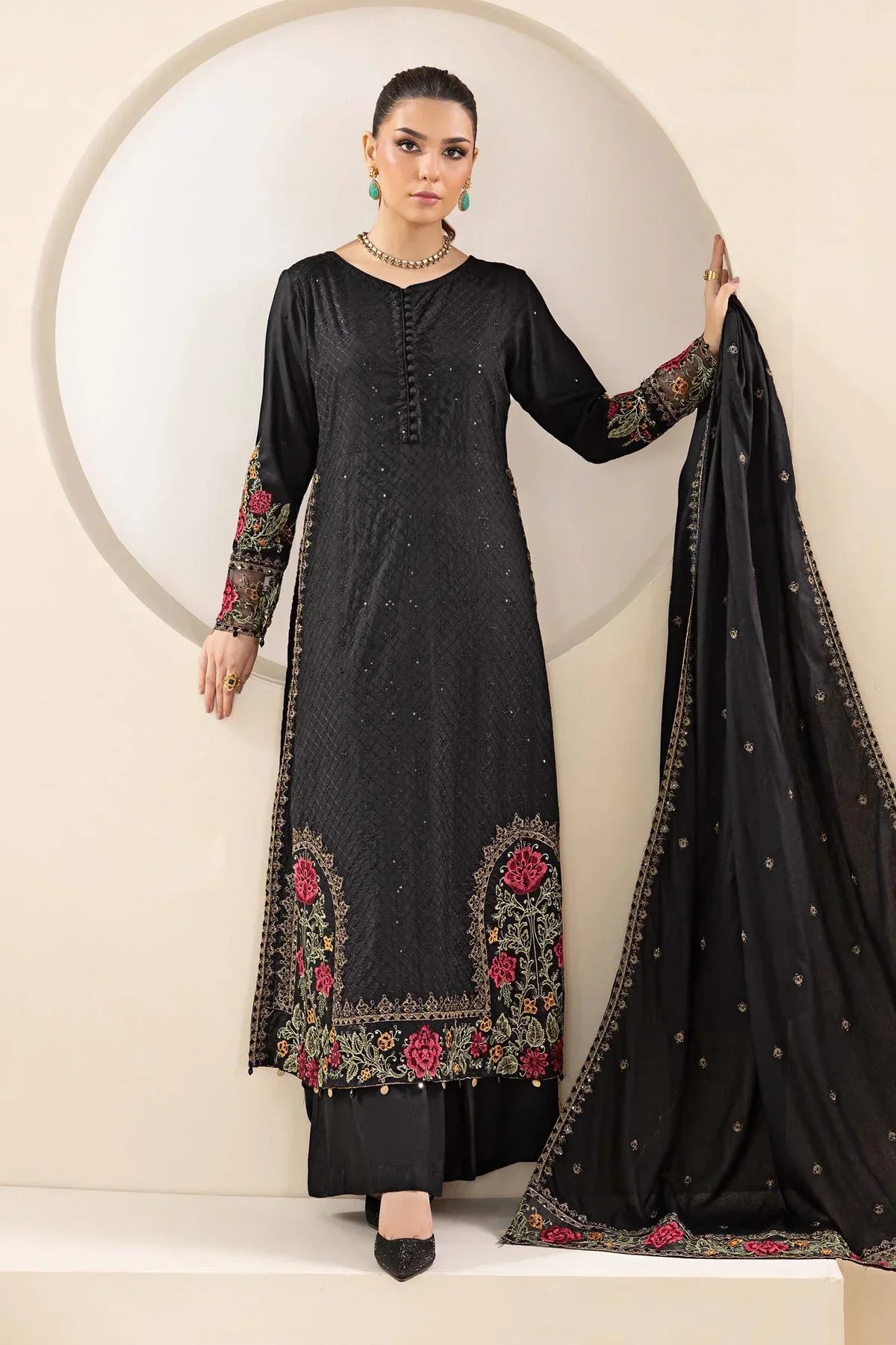 LUXURY PREMIUM EMB 3PC LAWN 2026