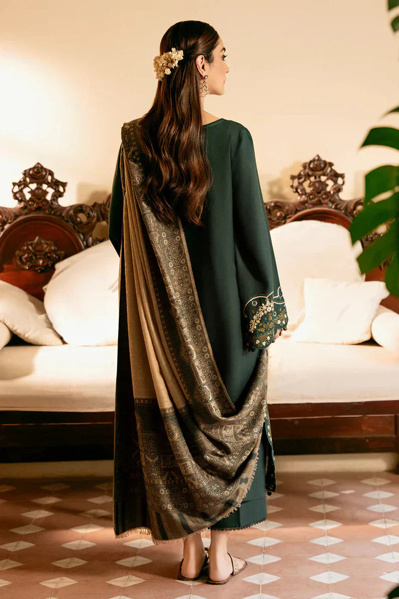 Lawn-3PC Embroidered Shirt with Digital Printed Jacquard Dupatta-5042