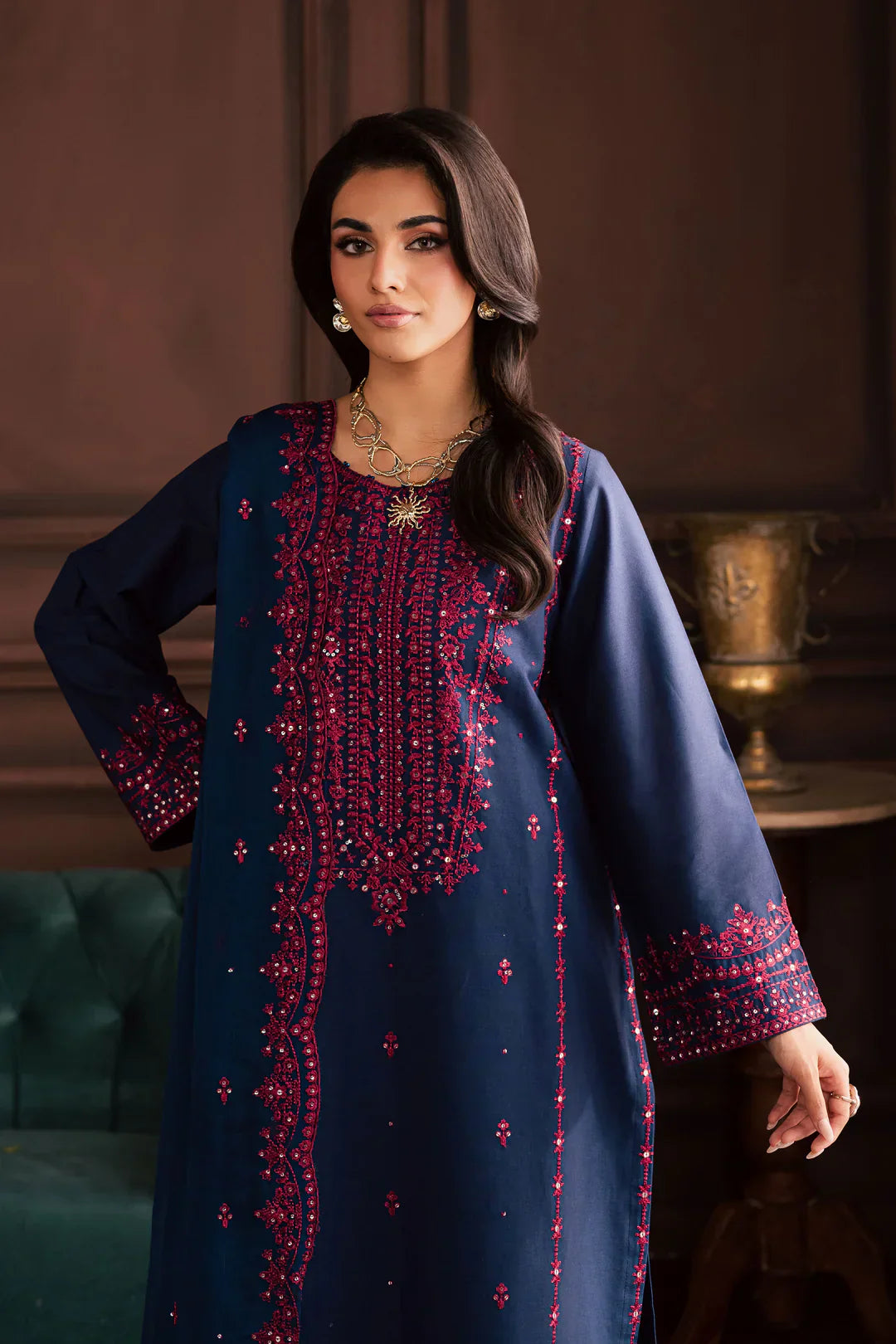 LUXURY PREMIUM EMB 3PC LAWN 2026