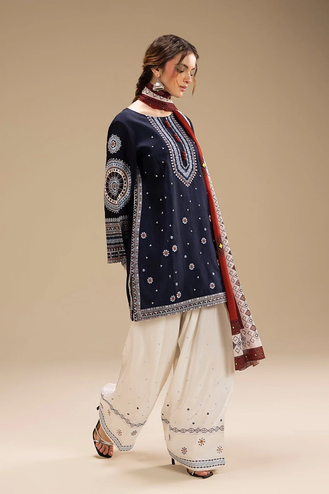 LUXURY PREMIUM EMB 3PC LAWN 2026